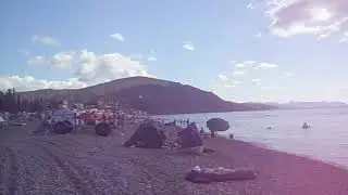 Пляж в Рыбачьем крым