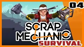 Lezuhantunk, de túléltük - SCRAP MECHANIC SURVIVAL - [S01E04]