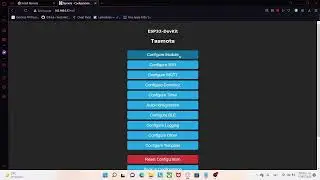 Instalación de Tasmota a ESP32+ Encendido de Led Integrado