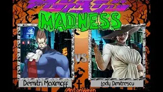 Mugen Fighting Jam Madness ANTONWEEN: Lady Dimitrescu vs. Demitri Maximoff