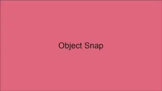 34   Object snap