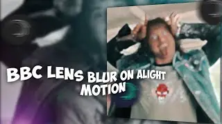 Ae like BBC lens blur on Alight Motion Tutorial