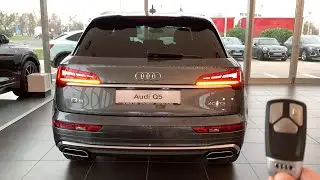 New Audi Q5 (2021) - crazy LED lights with dynamic indicators, DIGITAL cockpit & AMBIENT lights