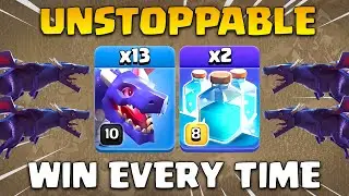 Super Archer Blimp Dragon = UNSTOPPABLE!! TH15 Attack Strategy Clash of Clans