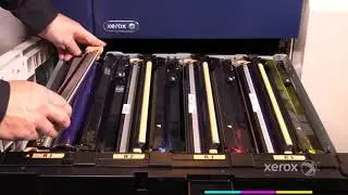 Xerox Color C60 C70 How to Replace the Charge corotron