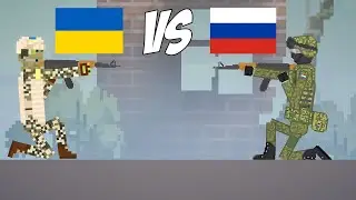 🇷🇺 РОССИЯ VS УКРАИНА 🇺🇦 || Melon Sandbox