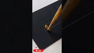 Satisfying Diy //Bookmark Idea #art #diy #shorts #ytshorts