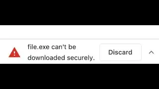 حل مشكلة الرسالة المزعجة التي تظهر عند تحميل الملفات this file is dangerous so chrome has blocked it