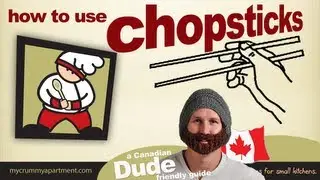 How to use chopsticks. A free guide for Canadian Dudes.