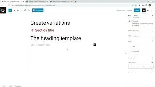 How to create block variations in Gutenberg using the Block Editor without coding - CBB