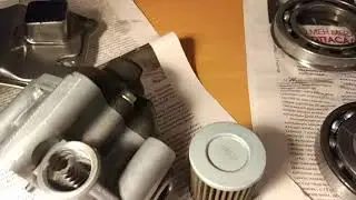 Анализ масляного насоса вариатора JF011E и клапана