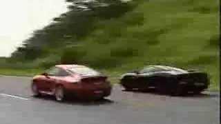 Car race - Ferrari vs Porche