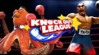 Покажу как правильно получать по морде.Симулятор Бокса в Vr. Knockout league.