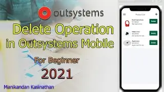 Delete event in Outsystems | How to delete server entity item from client action