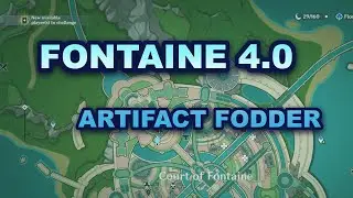 Genshin Impact: Fontaine 4.0 Artifact Route Hotspots