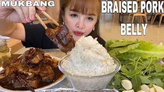 CHINESE BRAISED PORK MUKBANG| TAOB ANG RICE COOKER | COLLABORATION WITH @Kris Sia | Shout out