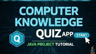Java Quiz Application project 