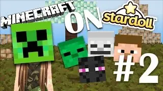 How to Make Minecraft Heads on Stardoll #2 - Creeper Head