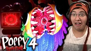 YARNABY IS HERE & HE IS TERRIFYING... || Poppy Playtime Chapter 4 Trailer - Yarnaby REACTION