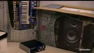 Monitores PreSonus Eris E4.5 junto al kit Creation Suite (p3)