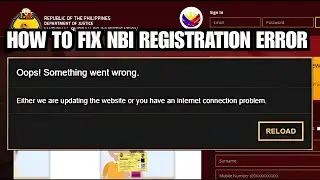 How to FIX the NBI Online Clearance Registration Error
