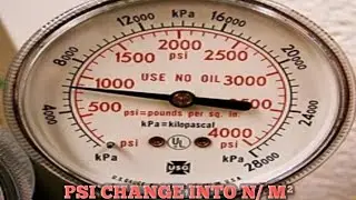 Convert into psi into N/m² | conversion of N/m² to lb/ in²| pascal to psi