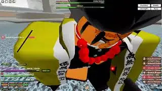 Fighting himejima gyomei in slayers unleashed ⚔
