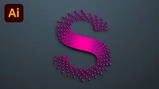 S Dot Custom Logo Design | How to Make S letter Logo Using Adobe Illustrator  | Logo Tutorial