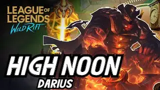 Wild Rift High Noon Darius Skin Gameplay | Ranked Match | Darius Gameplay