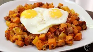 Sweet Potato & Sausage Hash Recipe | Easy Breakfast Recipes | The Sweetest Journey