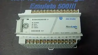 How to setup RS Logix Emulate 500