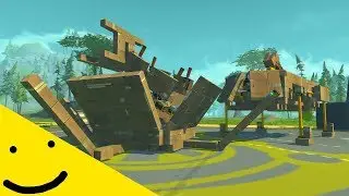 Transforming boxes (Scrap Mechanic gameplay)