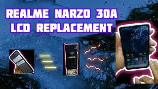 realme narzo 30A lcd replacement || ganti lcd #realme