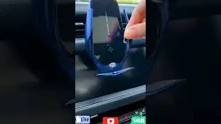 Wireless Charging Car Phone Holder | smart gadgets 🔥| smart gadgets for home 🔥 | gadgets 🔥 | #shorts
