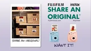 Dicas instax - Organize seu armário com instax Mini 8