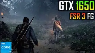 Banishers: Ghosts of New Eden on GTX 1650 - FSR 3 Frame Gen MOD