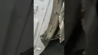Haval jolion после дтп в столб.