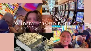 I went to the WORLDS BIGGEST CASINO! Winstar world casino trip