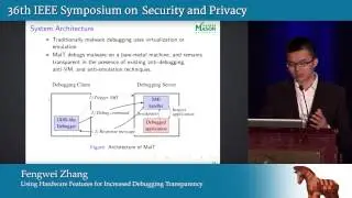 Using Hardware Features for Increased Debugging Transparency