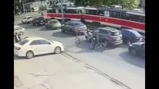 Велосипедисты утром!
