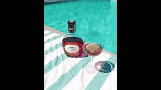 Summer Vibes Sparkling Wine Side Pool - 3D Max + PhoenixFD + Corona Render