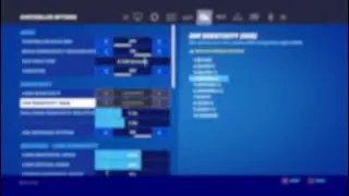 Cazy fortnite controler settings(With kontrol freeks)