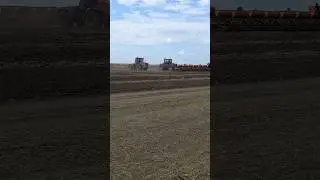 Засеваем поле ячменём. К 744 и Кейс-435.