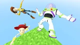 Toy Story Ragdoll #2 [ Jessie | Woody | Buzz ] | funny fails