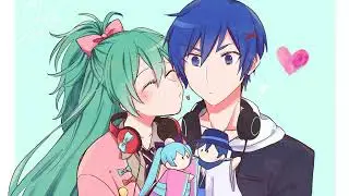 [KAITO Straight, Hatsune Miku] Triple Baka [Vocaloid cover]