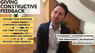 Giving Constructive Feedback