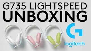 Logitech G735 LIGHTSPEED Wireless Headset UNBOXING
