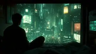 A Deep Cyberpunk Ambient Journey - Ultra Relaxing Atmospheric Cyberpunk Ambient Music