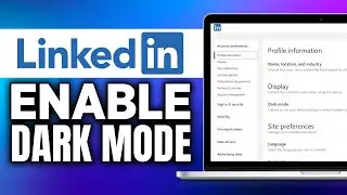 How to Enable Dark Mode in Linkedin App (2025) | EASY GUIDE