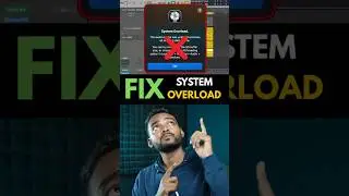 Logic Pro System Overload Fix in 1 Minute! 🔧🔥 